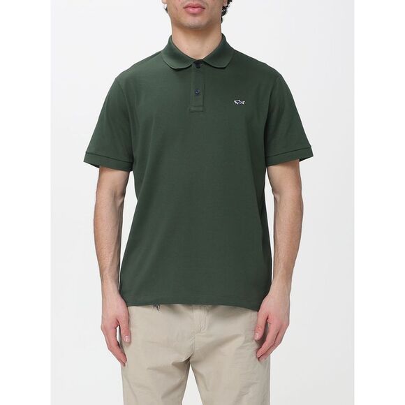 Paul & Shark Polo Shirt Men Green